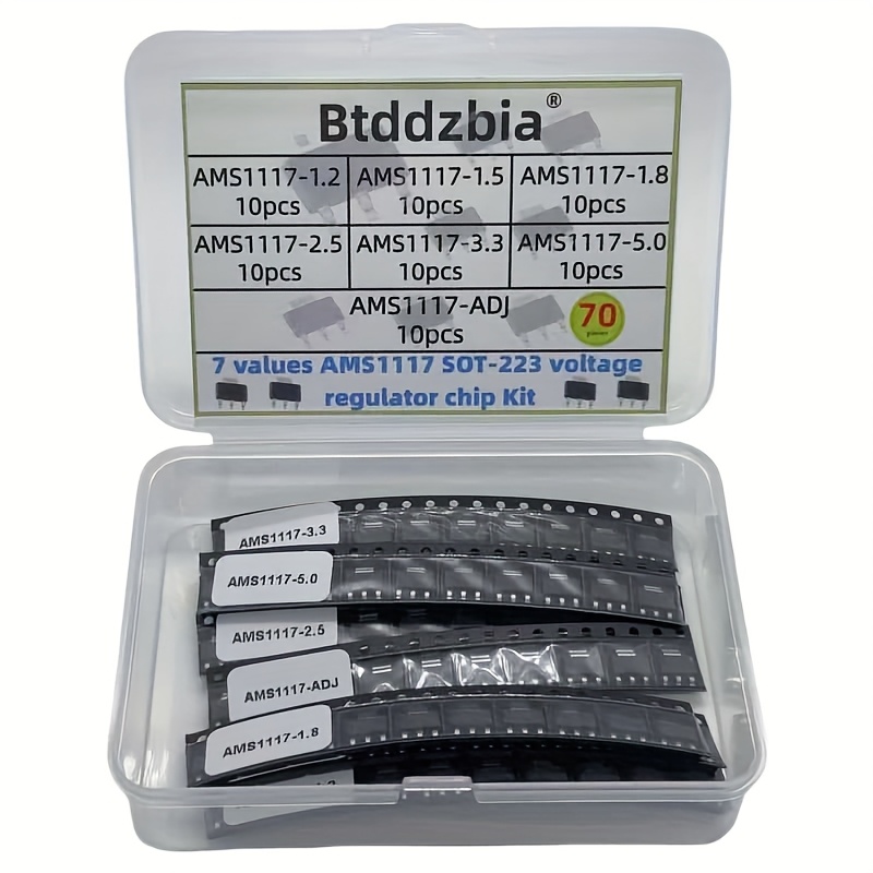Ams1117 Module - Kit de régulateur de tension, 70