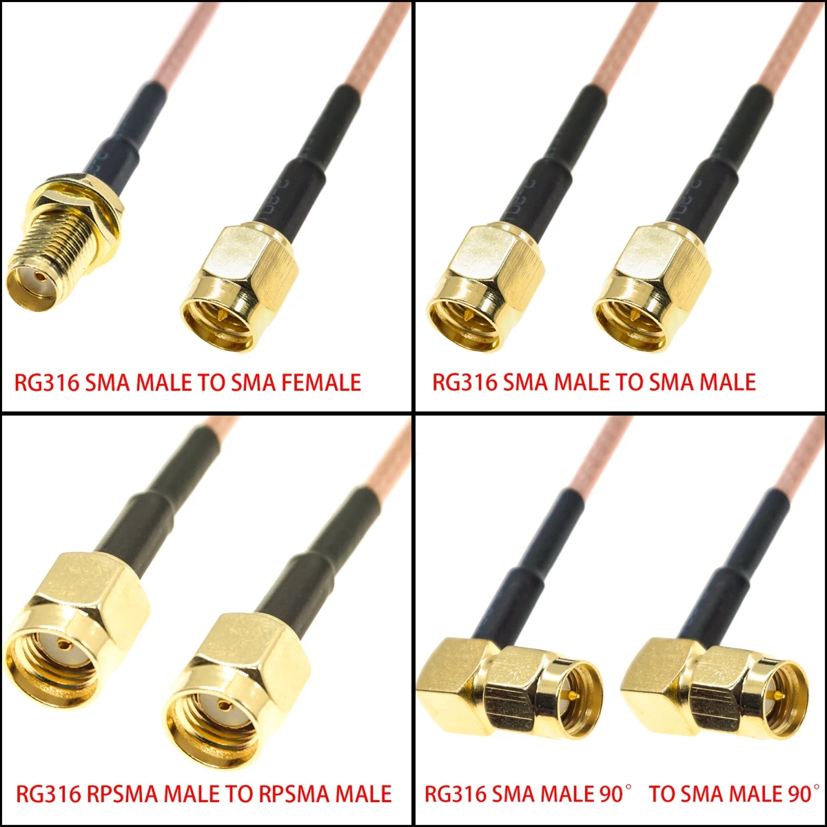 Ipex Connector - RG316 SMA mâle femelle à SMA