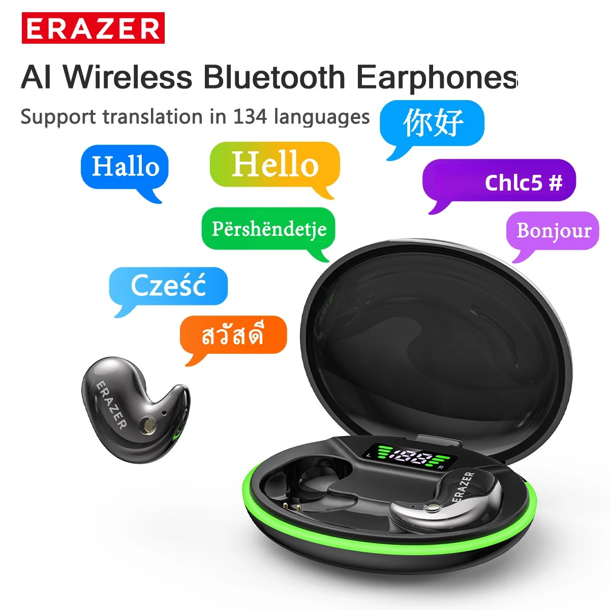 Usb C Cable - Écouteurs intra-auriculaires Bluetooth EARZER XF58 avec