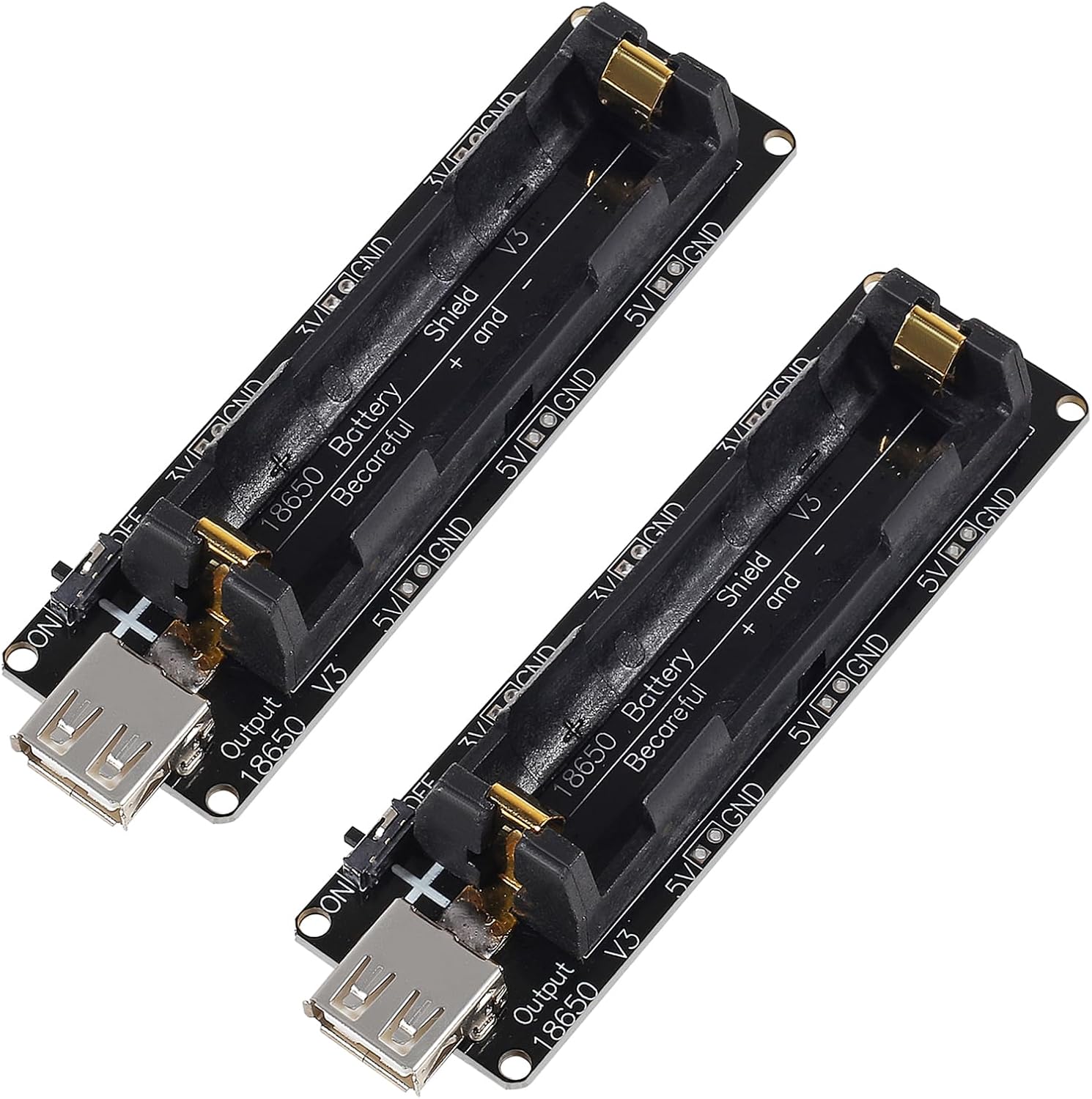 Support de batterie 18650, 2 p - Esp32 Battery Holder Lipo avis et prix
